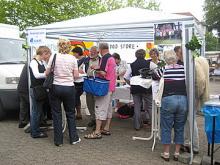 Auf dem Bünder Wochenmarkt