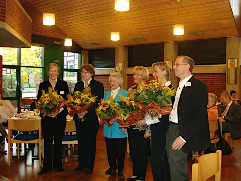 Ehrung beim 10jährigen Jubiläum